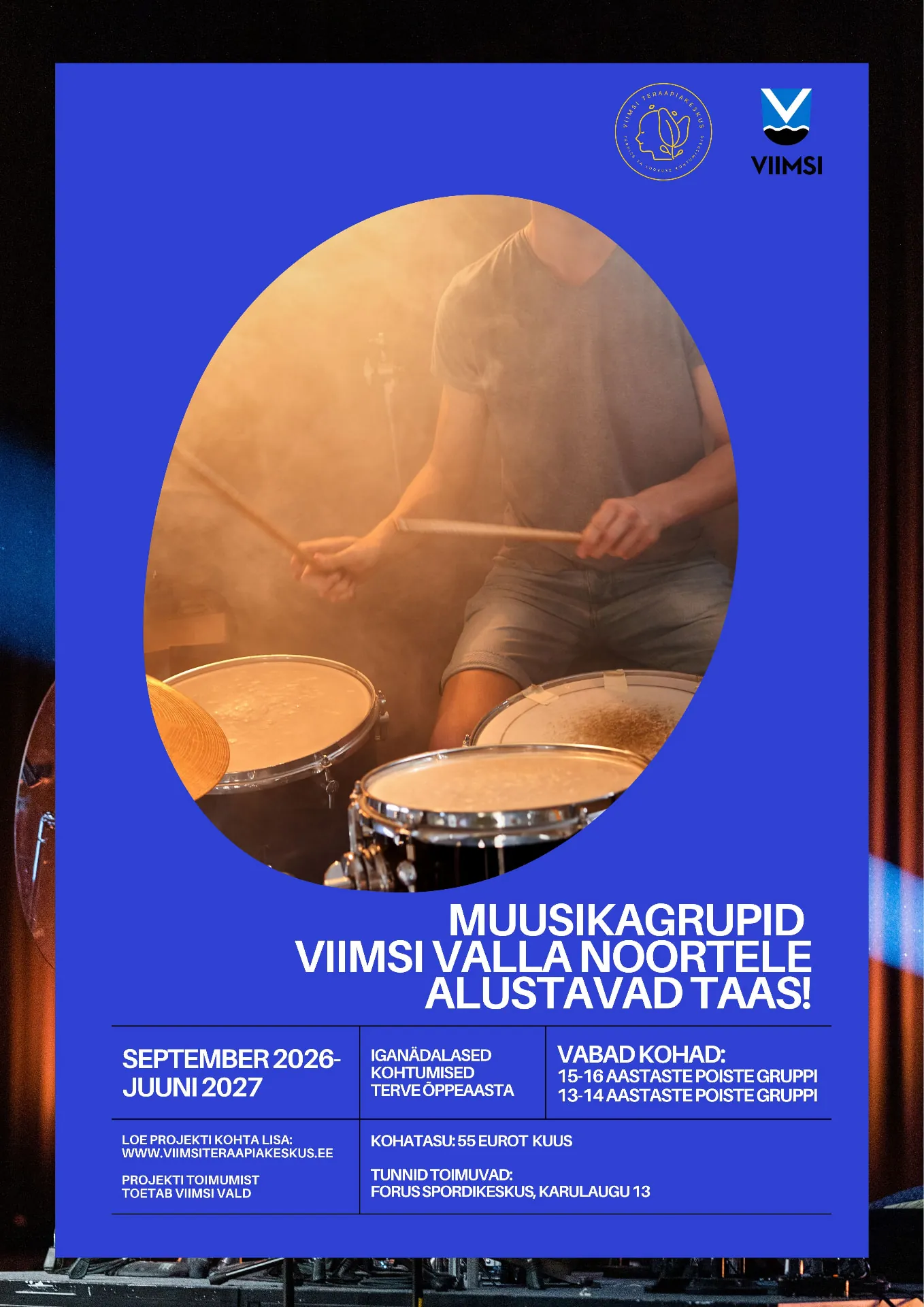 Muusikagrupid Viimsi valla noortele